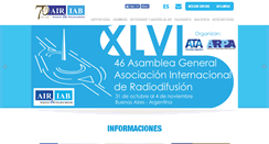 Desktop Screenshot of airiab.org