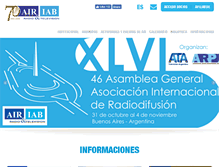 Tablet Screenshot of airiab.com